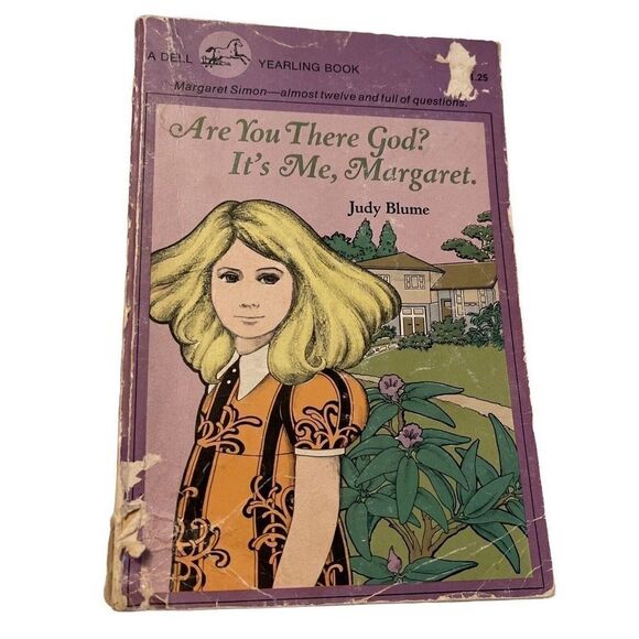 Are You There God Its Me Margaret1975 Vintage Dell Purple 8th Print Judy Blume